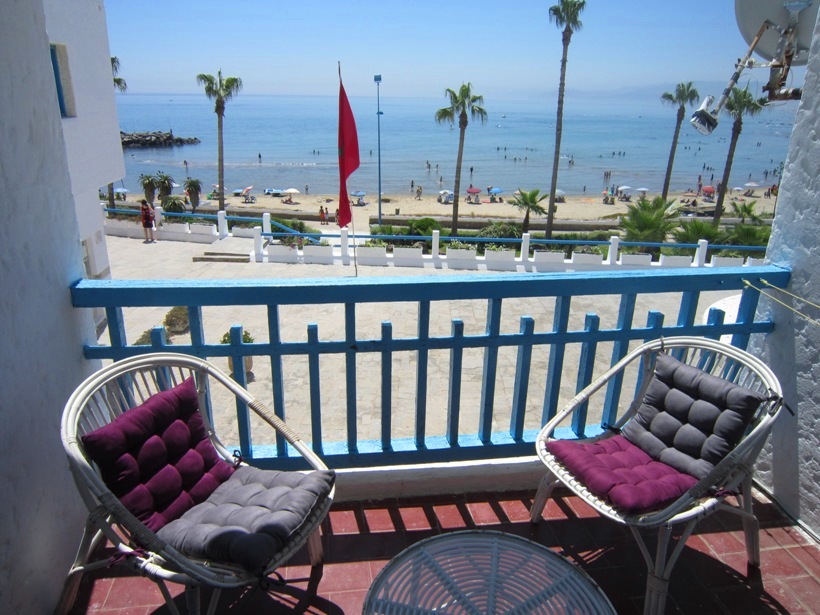 Tétouan, Cabo Negro – Appartement chambre + salon pieds dans l’eau location